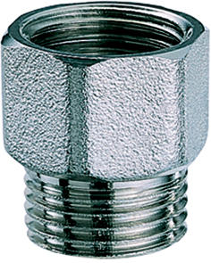 Ниппель хромир. 3/4"(EU-ВР)