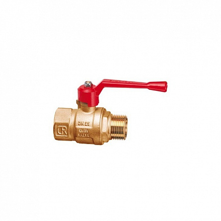 Кран шаровой 201/12CR 3/8" серии Т12 короз. латунь полнопроходной PN80 BН рычаг Cimberio