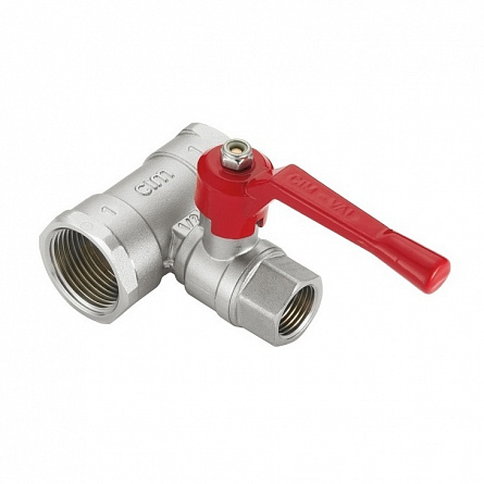 Фиттинг с шаровым краном 427 1"х1/2" тип Т PN25 ВВ рычаг Cimberio