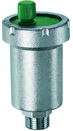 Воздухоотводчик GAISER автом. прям., 1/4"НР хром.