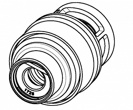 Картридж для автоматических балансировочных клапанов Cim 790-795 (1/2"-1") CA1190 расход 46 л/ч CIM CA1190
