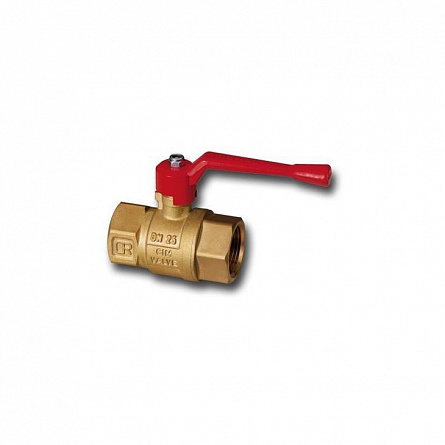 Кран шаровый 12CR 1.1/4" серии Т12 корроз. латунь полнопроходной PN40 BB рычаг Cimberio