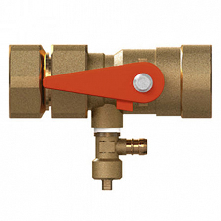 Cоединение быстроразборное Reflex lockshield valve, SU R 1 x 1
