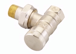 Клапан запорный угловой никелир. RLV Ду=20 003L0145