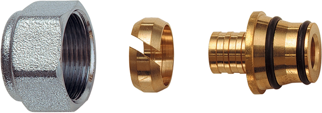 Концовка для пластиковых труб 16,8х2,4, M24x19