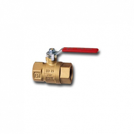 Кран шаровой 11CR 3/8" серии Т12 корроз.латунь полнопроходной PN80 BB плоский рычаг Cimberio