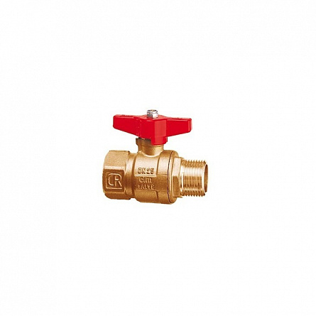 Кран шаровой 301/12CR 1.1/2" серии Т12 корроз. латунь полнопроходной PN32 BН бабочка Cimberio