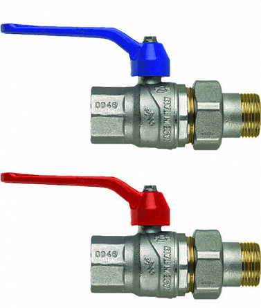 Кран шаровой EVOLUTION 3/4" ВН (американка) (ручка)