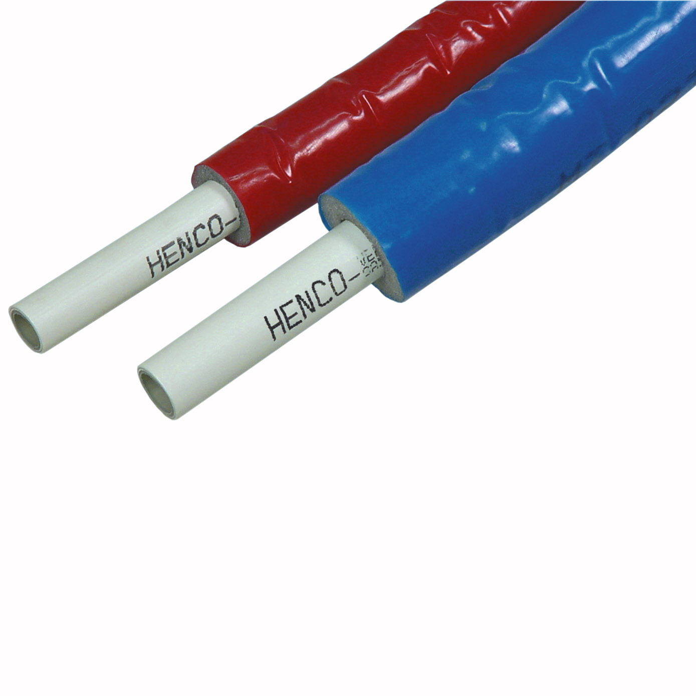 Труба HENCO STANDARD в синей изоляции (6мм), PEXc-AL-PEXc, 20х2, бухта 50 метров
