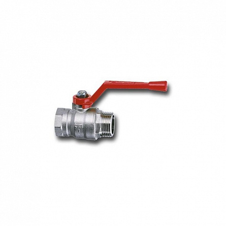 Шаровой кран серии RED6, 3/4" ВН, ручка-рычаг CIM RED6MF 34