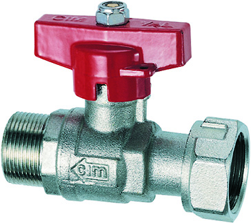 Шар. кран для счетчика 3/4" -М24х19
