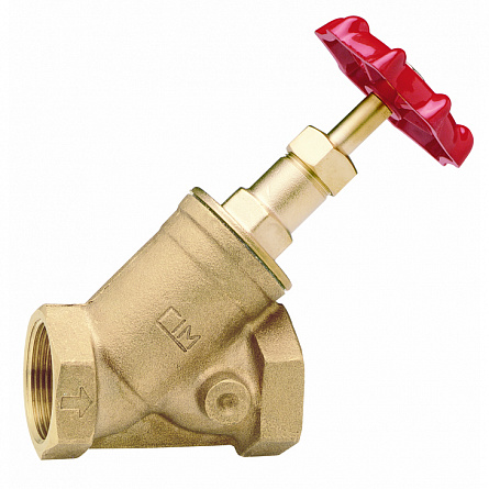 Клапан запорный с наклонным штоком 73CRNL 1/2" PN20 ВВ Cimberio