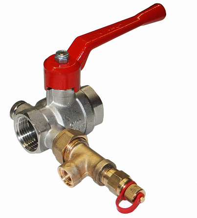 Шаровый кран под  трубку CIM 999UN, ВР 1/2" CIM 200DP 12