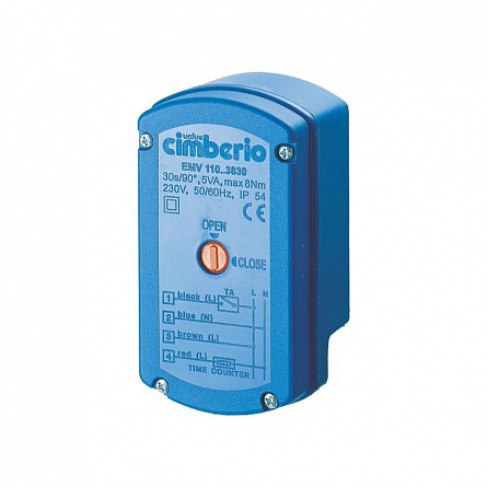 Привод электрический EMV110/3830 для клапанов 600RE,602RE, 603RE 3/4"-1.1/4"  230В  Cimberio