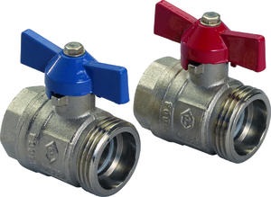 UNI-X КРАН ШАРОВОЙ ДЛЯ КОЛЛЕКТОРА H R1"НР-RP3/4"ВР '1В (заменен на UP 1086558)
