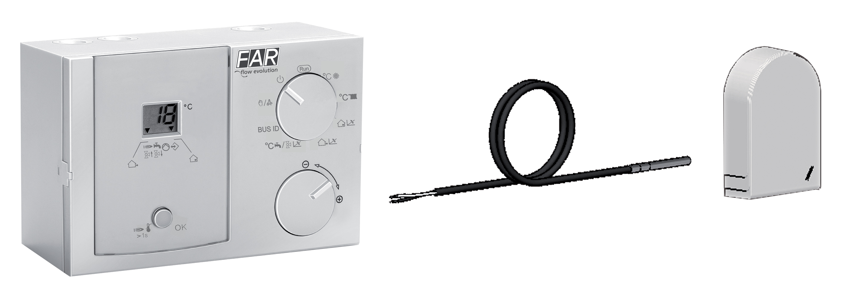 Электронный контроллер на горячую воду
