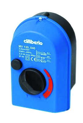 Привод электрический EMV120/540 для клапанов 680, 681, 683 1/2"-1.1/4"  230В  Cimberio