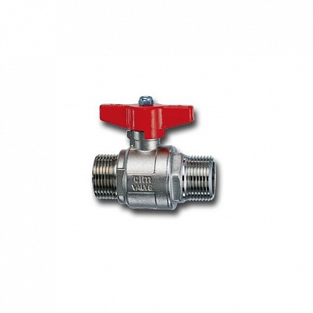 Кран шаровой 302/14 1/4" серии Т14 полнопроходной PN80 НН бабочка Cimberio