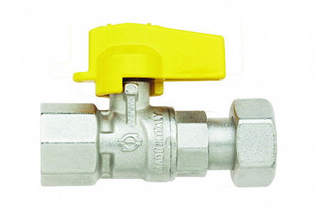 Шаров.кран NORM-GAS д/газа 1/2" с накидной гайкой 8108R076