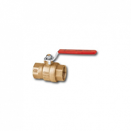 Кран шаровой 17CR 1/2" серии Т16 корроз. латунь  полнопроходной PN80 BB плоский рычаг Cimberio