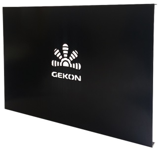 Декоративная защита арматуры для конвекторов Gekon, шириной 30